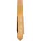 Ekena Millwork Eugene Rough Sawn Timber Gable Bracket, Western Red Cedar, 36"W x 12"H x 2"D x 6"F, 8/12 Pitch GBW036X12X0206EUG00RWR - alternate 2
